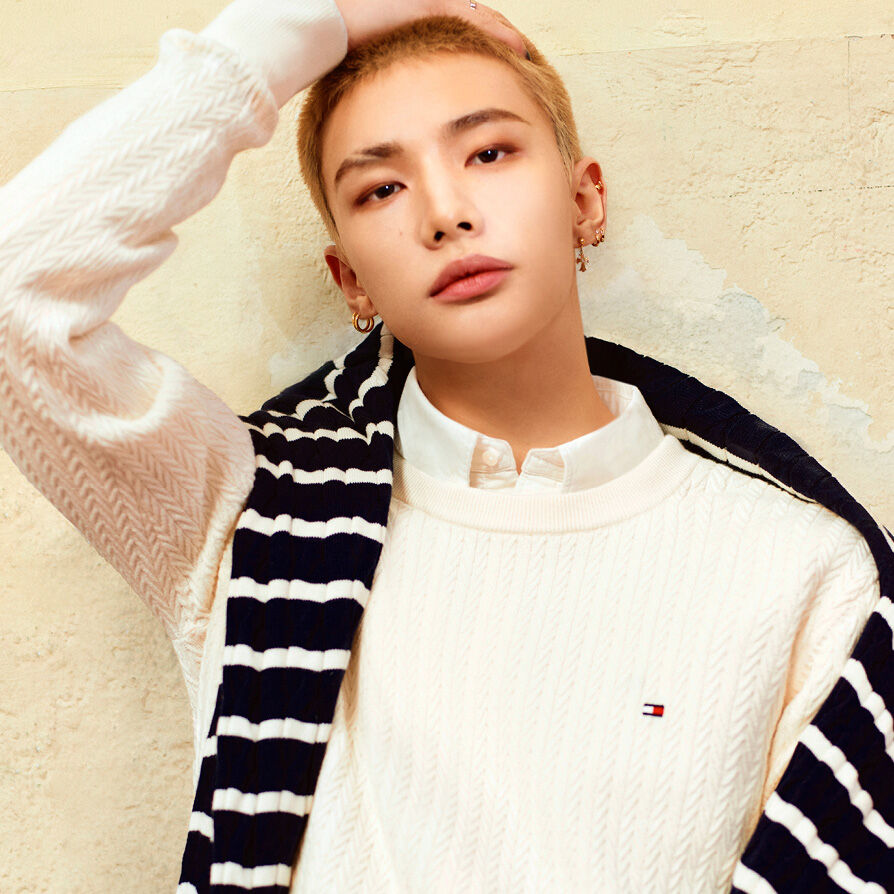 Tommy Hilfiger featuring Stray Kids in Men's Knitwear