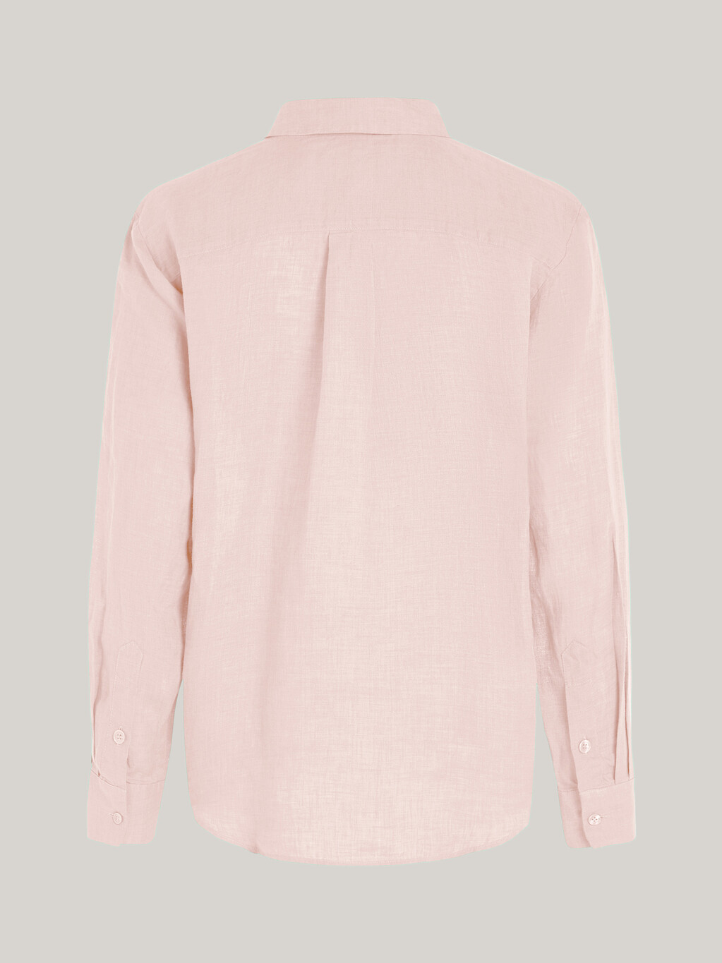 亞麻寬鬆襯衫, Whimsy Pink, hi-res