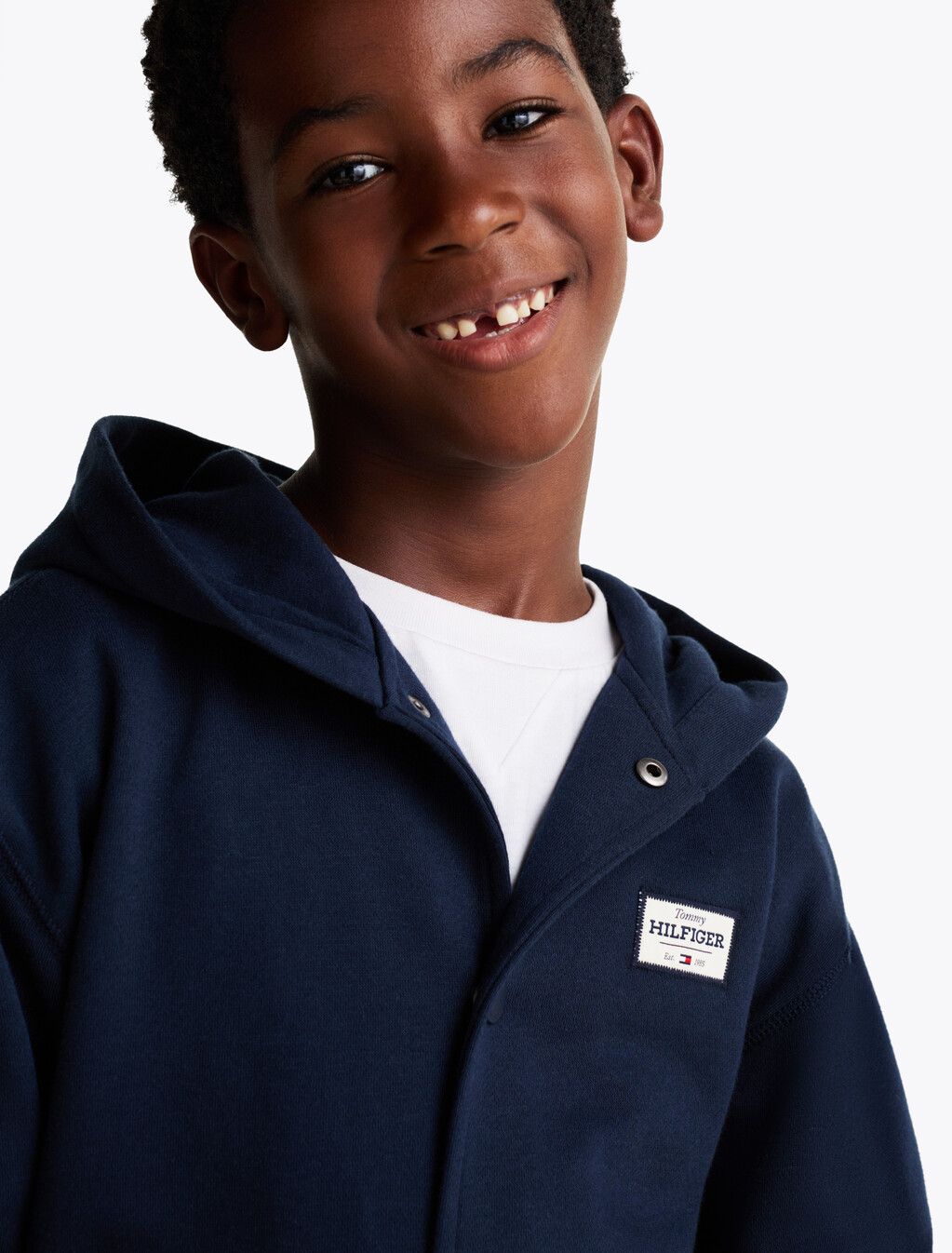 1985 Collection Snap-Button Hoody, Dark Night Navy, hi-res