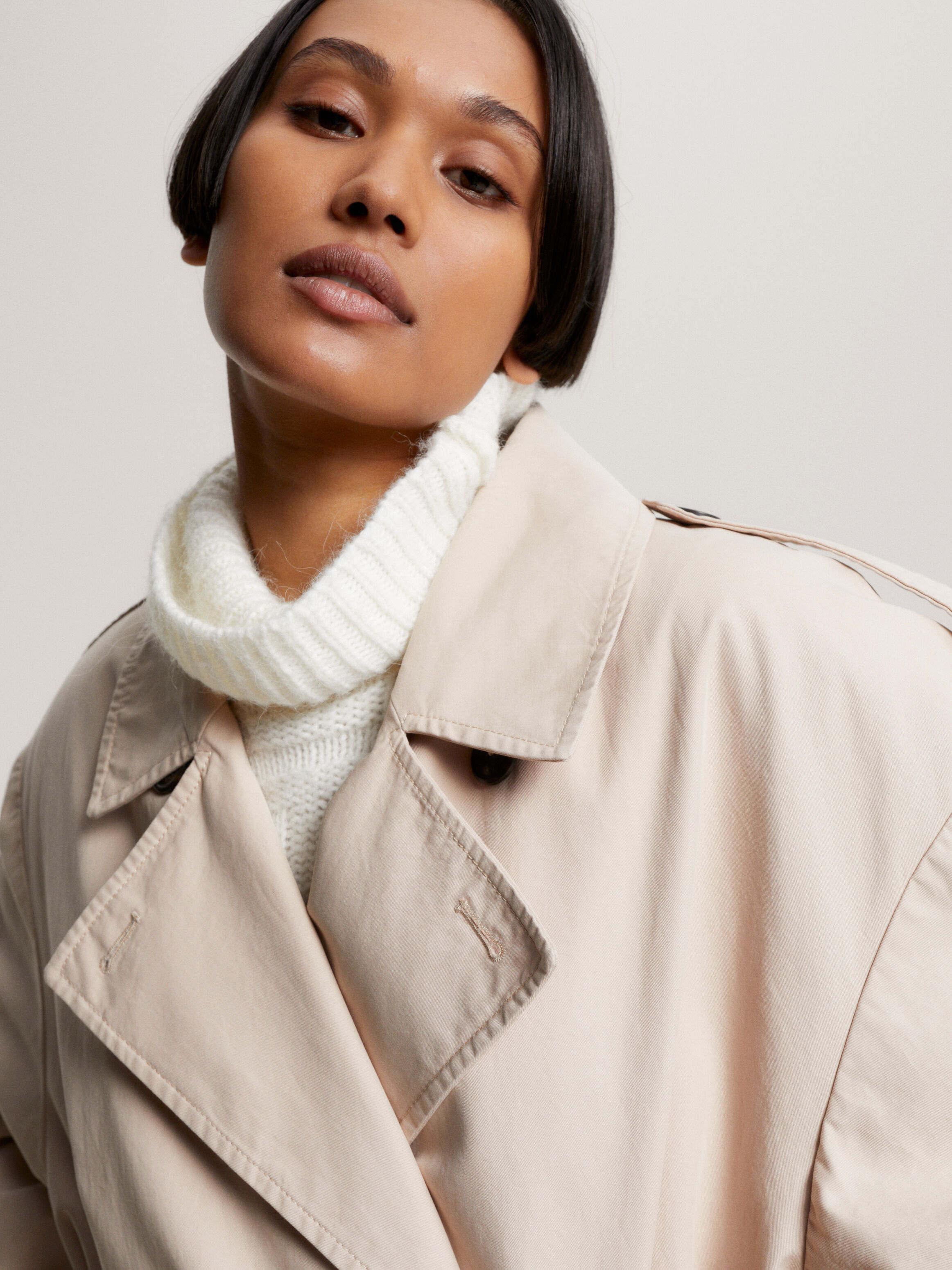 Tommy hilfiger double breasted trench coat online