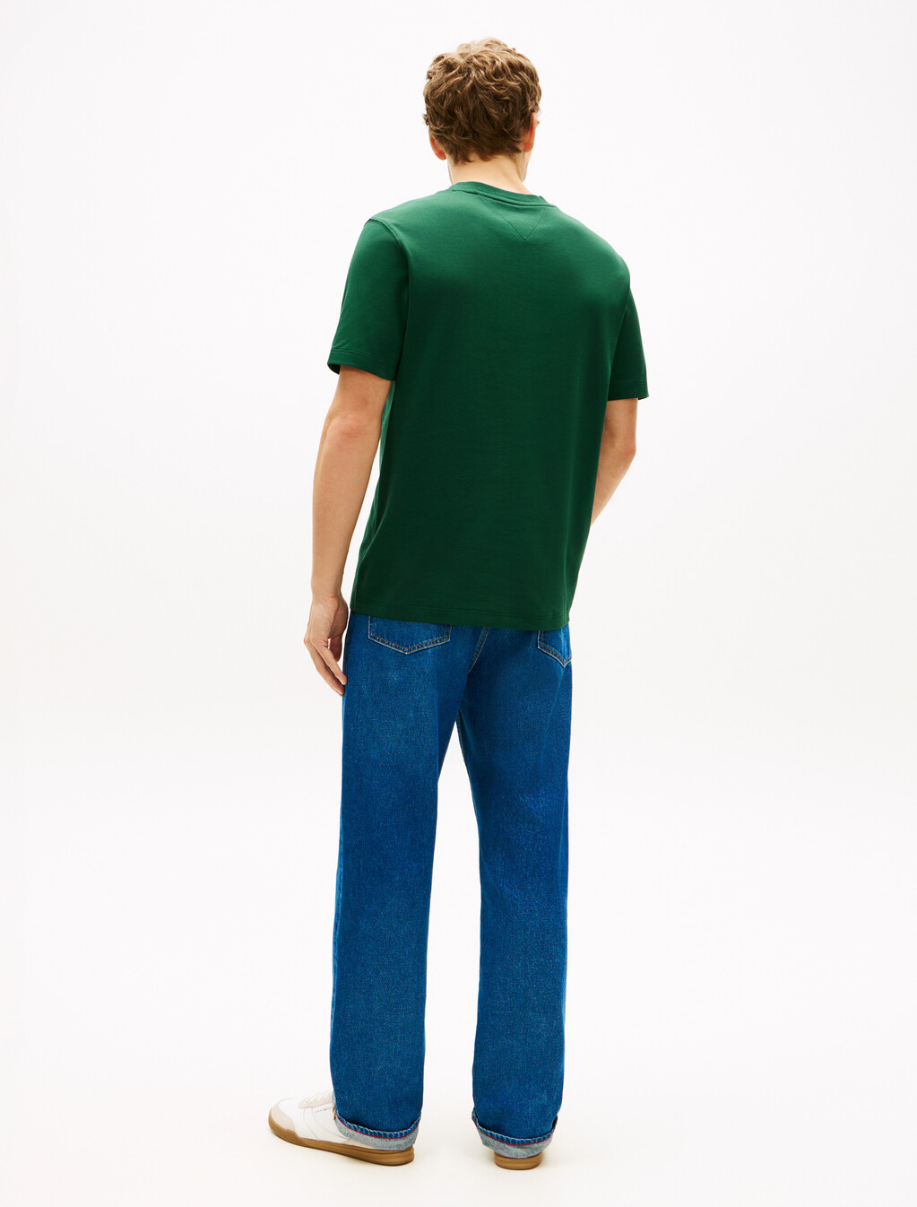 Tonal Logo Embroidery Crew Neck T-Shirt, Nocturnal Green, hi-res
