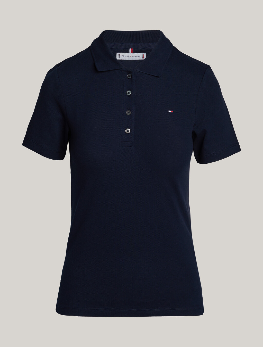 Essential Slim Fit Polo, Desert Sky, hi-res