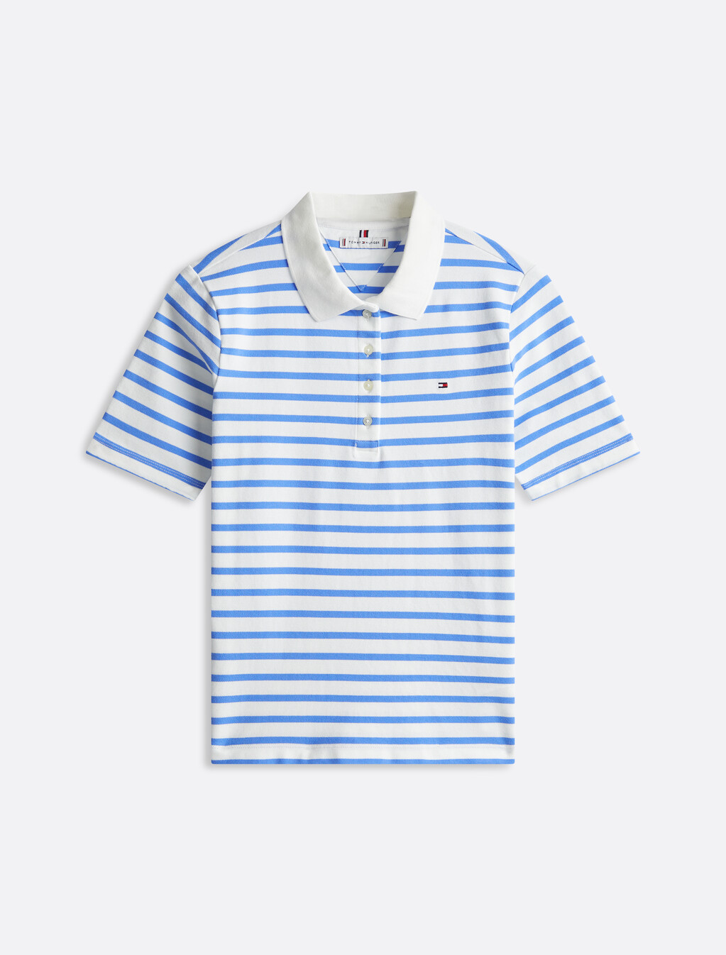 1985 系列 旗幟刺繡 Polo 衫, Ecru/ Blue Spell Stp, hi-res