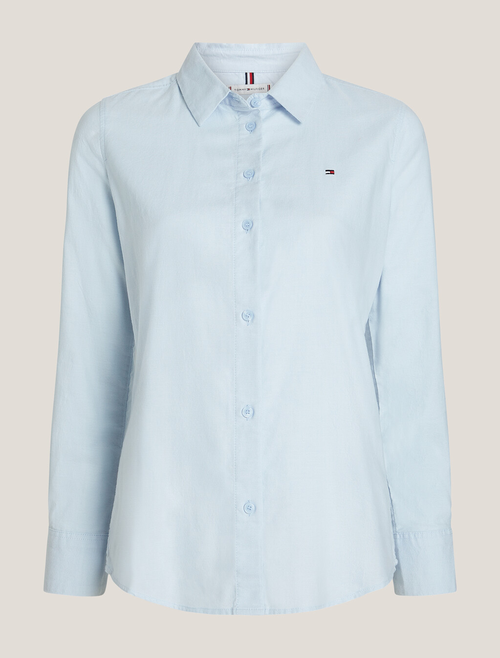 Asia Fit Regular Oxford Shirt, Breezy Blue, hi-res