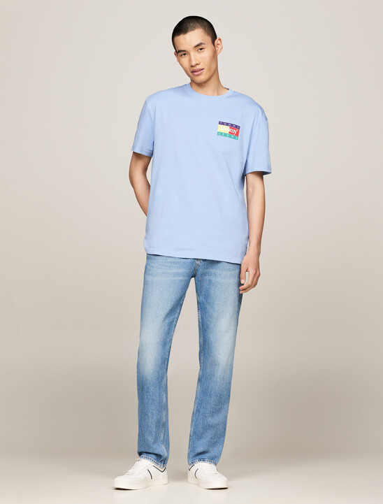 Crew Neck Back Logo T-Shirt