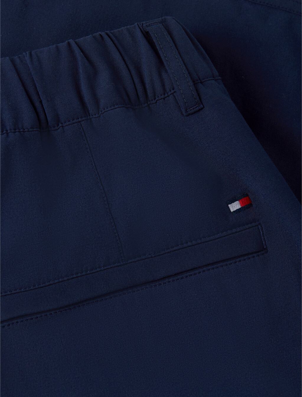Dover Flag Embroidery 8" Inseam Chino Shorts, Carbon Navy, hi-res