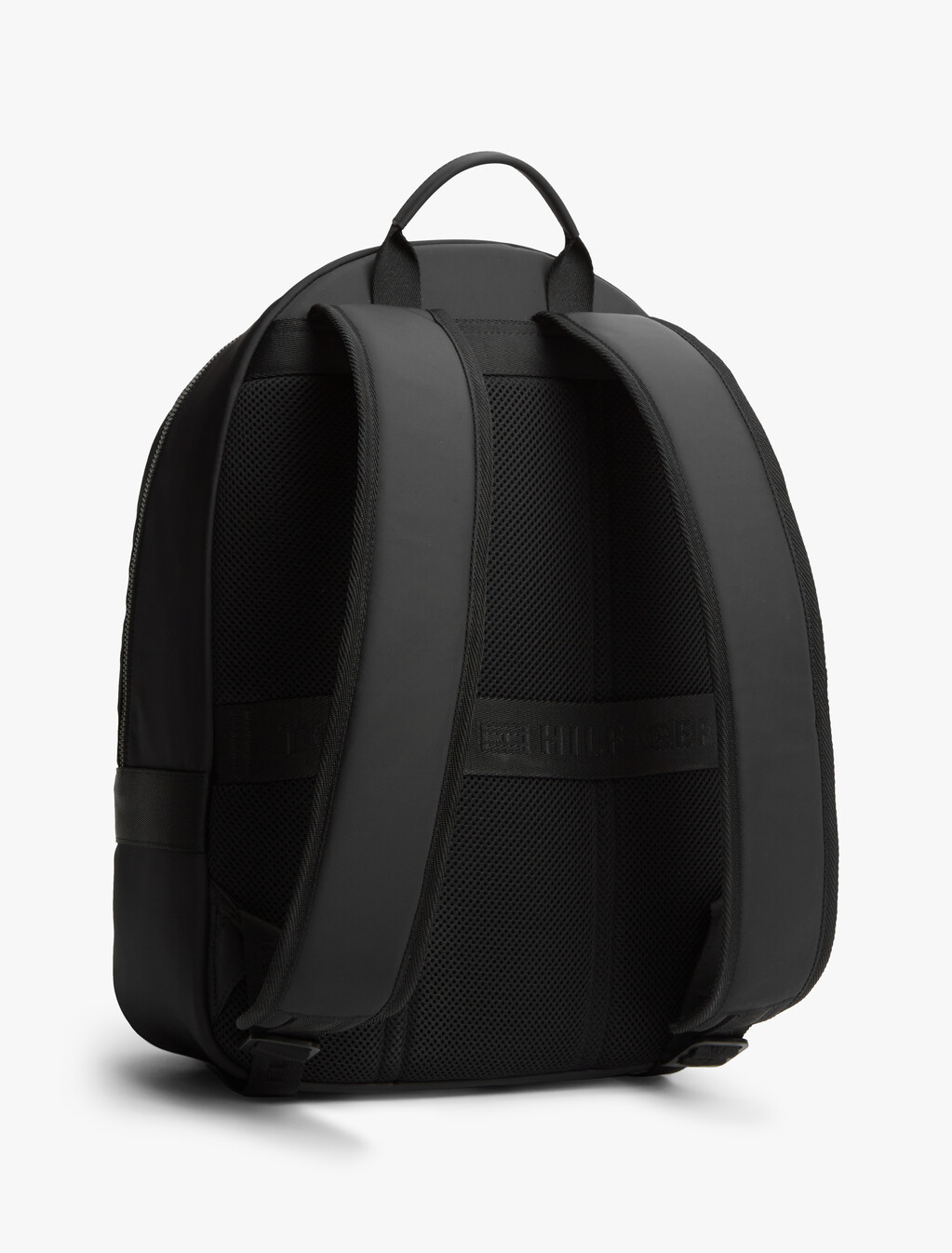 Metal Logo Dome Backpack, Black, hi-res