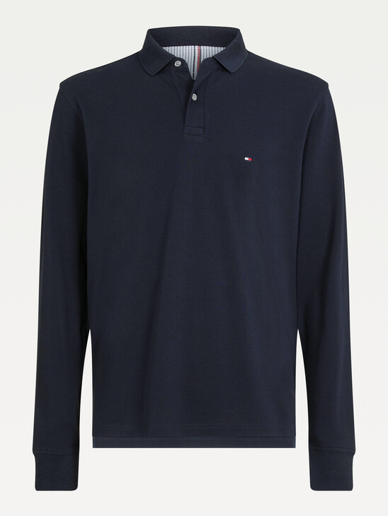 1985 TH Flex Regular Fit Long Sleeve Polo 1985 TH Flex Regular Fit Long Sleeve Polo