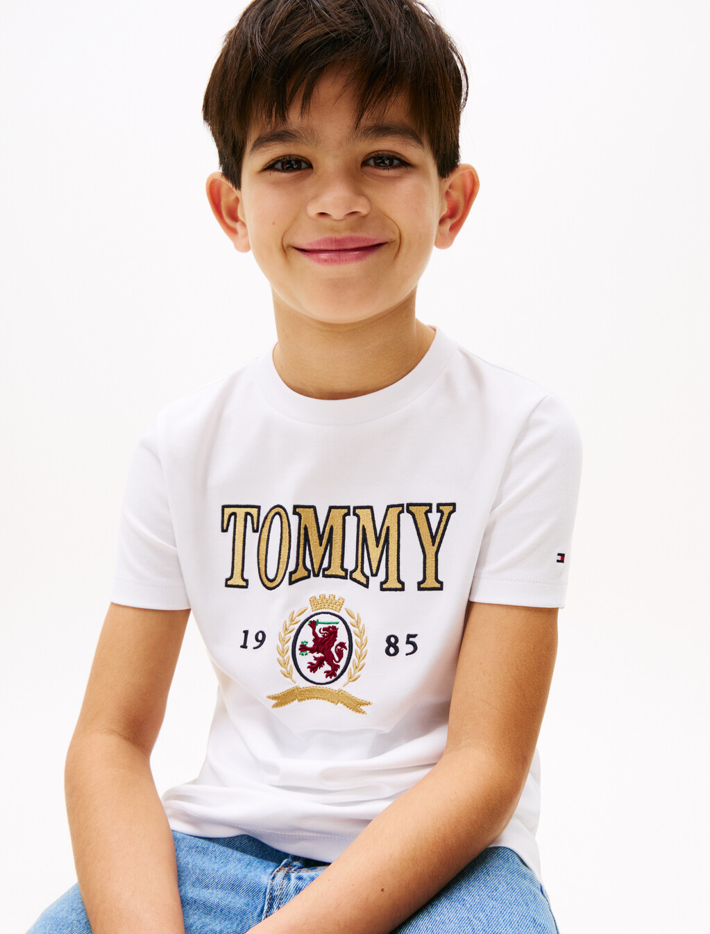 Golden Graphic T-Shirt, White, hi-res