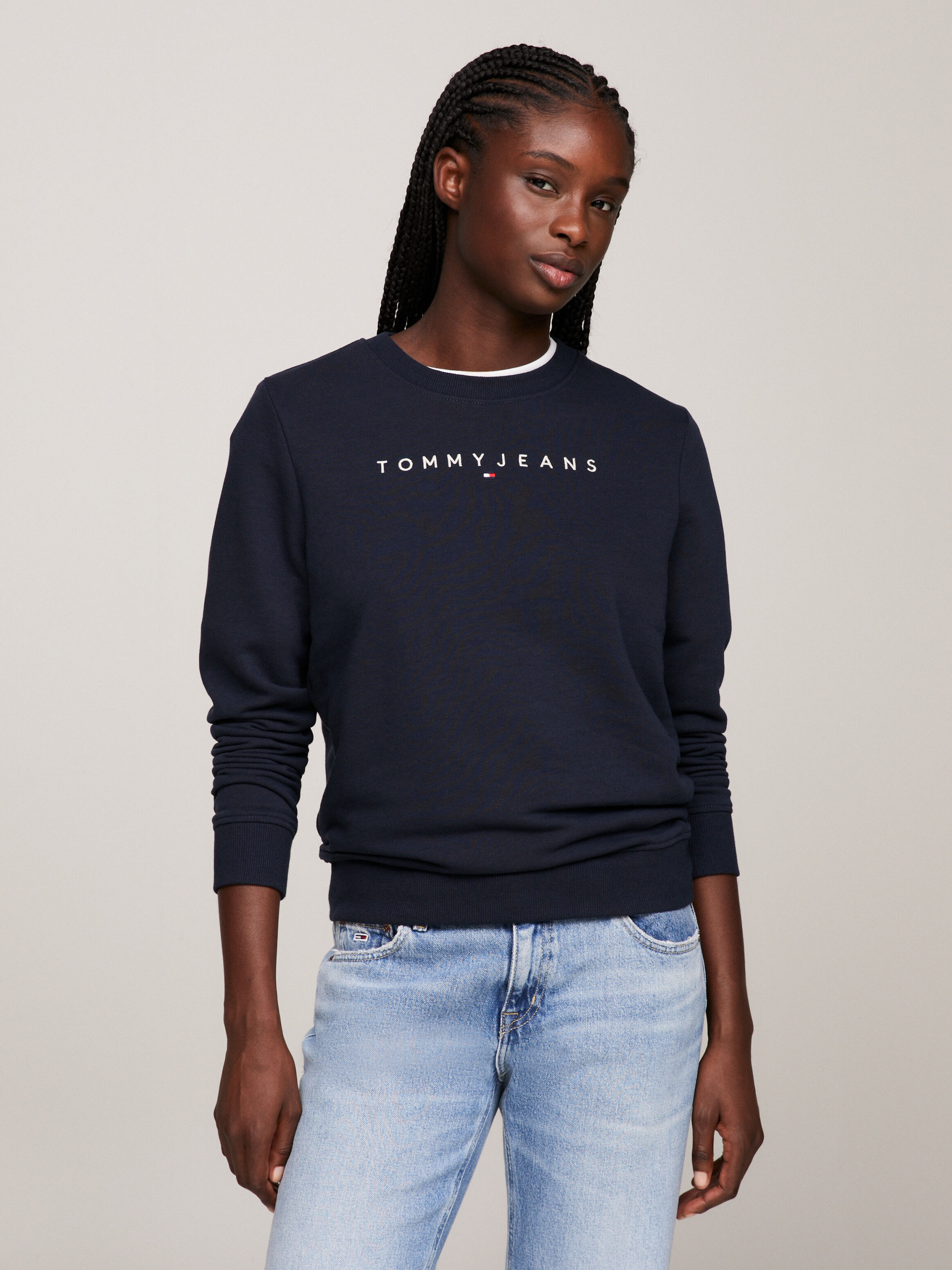 Tommy essential logo sweatshirt shop