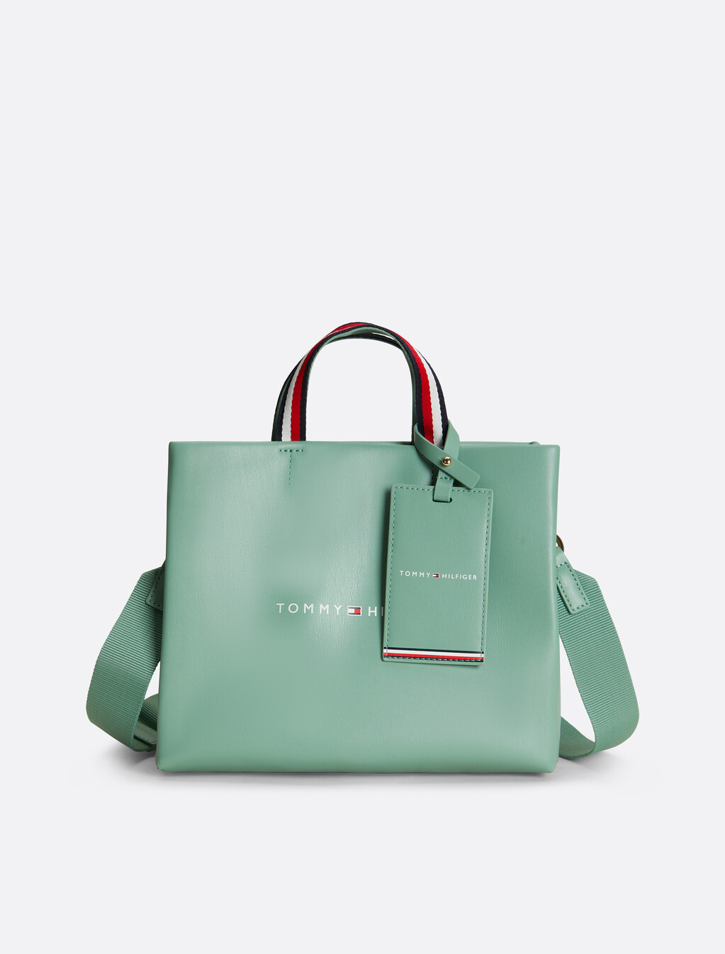 TH Established Medium Shopper Tote, Charming Green, hi-res