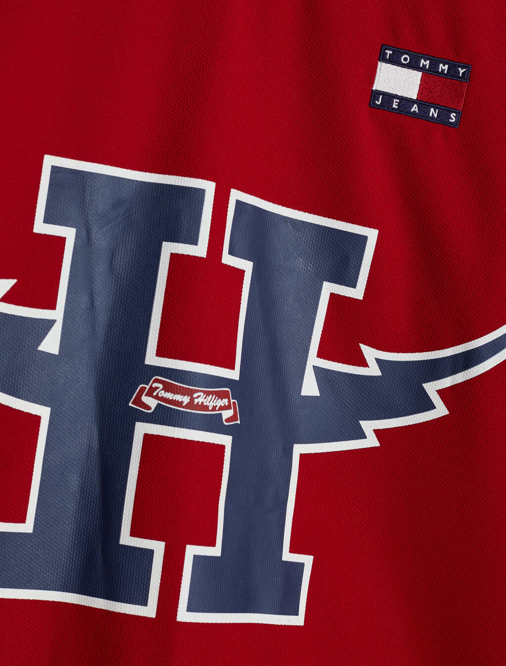 Tommy Jeans x Game Day Hockey Jersey, Arizona Red, hi-res