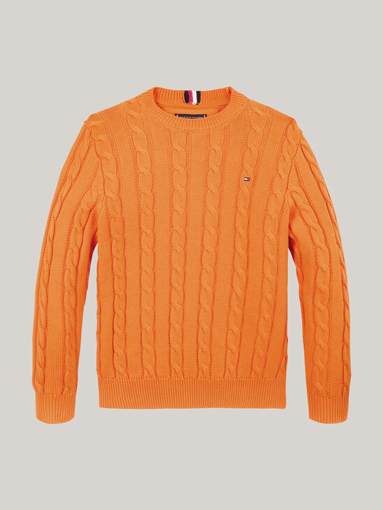 Cable Knit Crew Neck Jumper