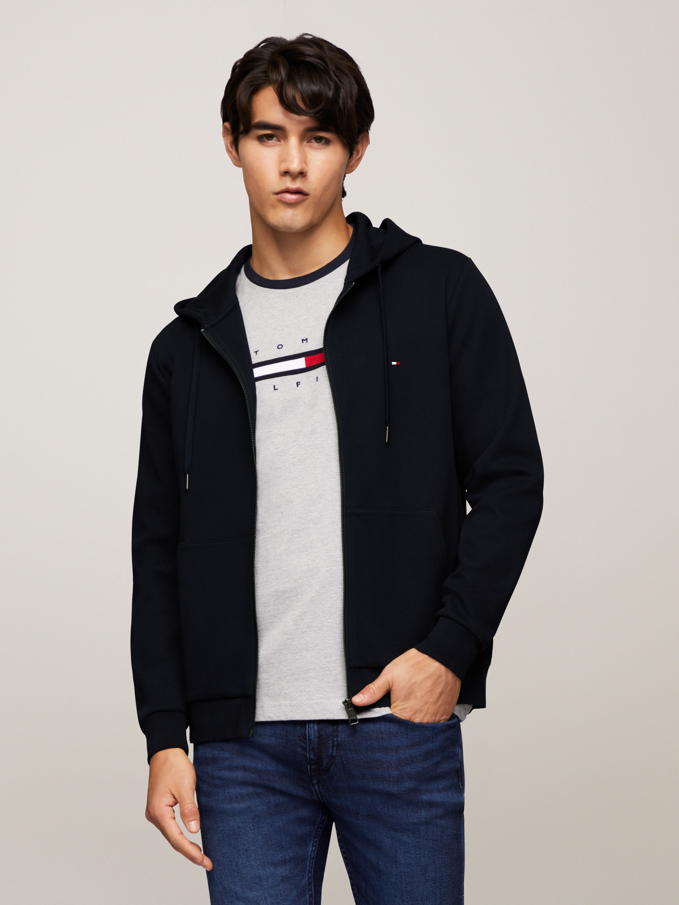 Tommy hilfiger jacket zipper hot sale