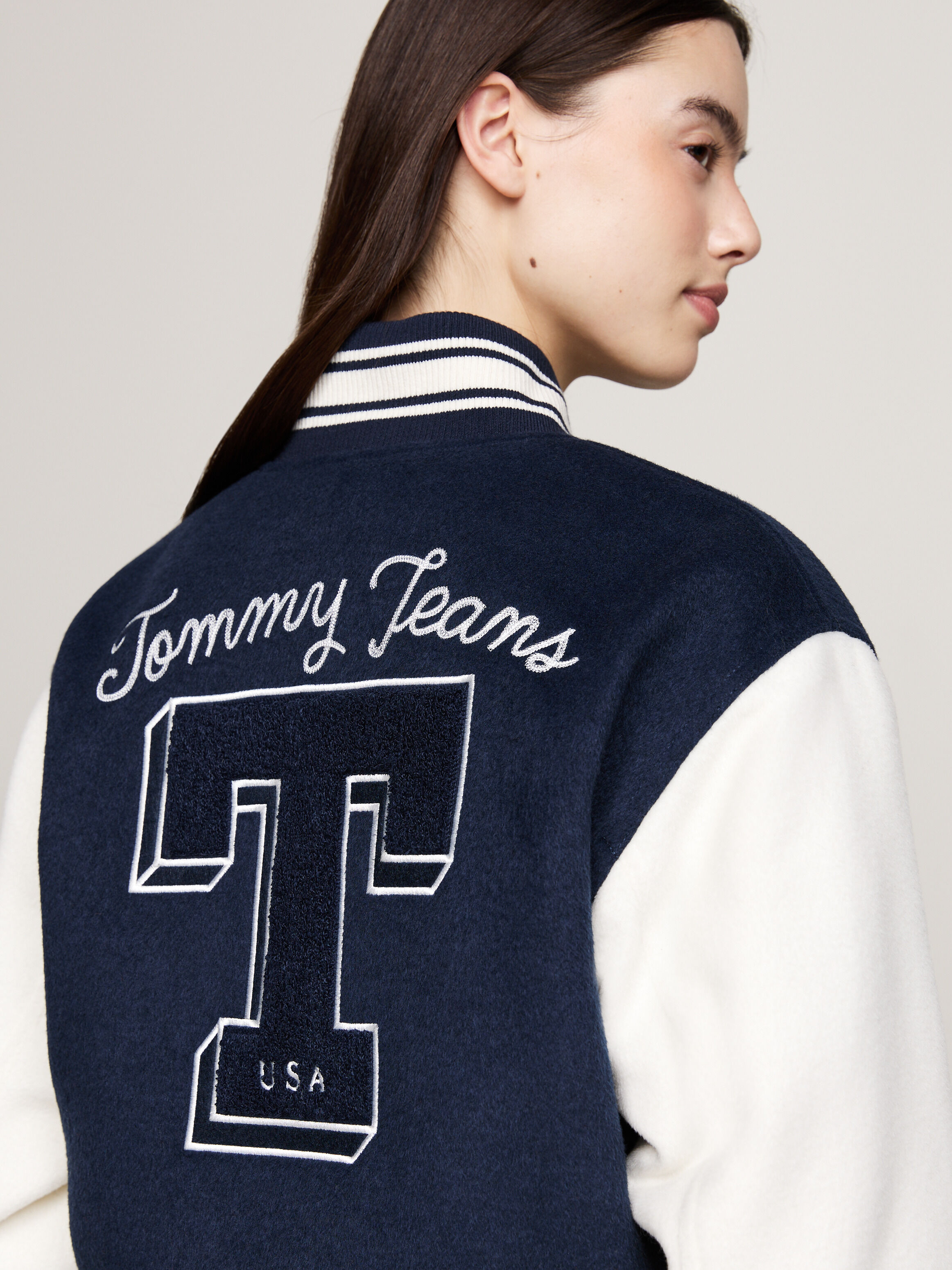 Tommy jeans varsity jacket top