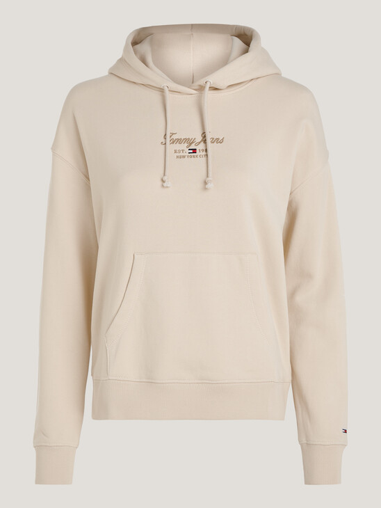 Essential Logo Boxy Hoodie
