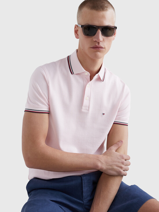 1985 COLLECTION TIPPED SLIM FIT POLO