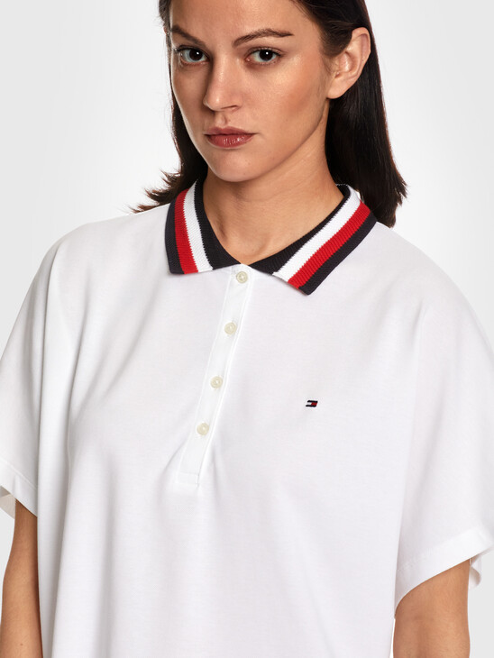 RELAXED GLOBAL STRIPE POLO