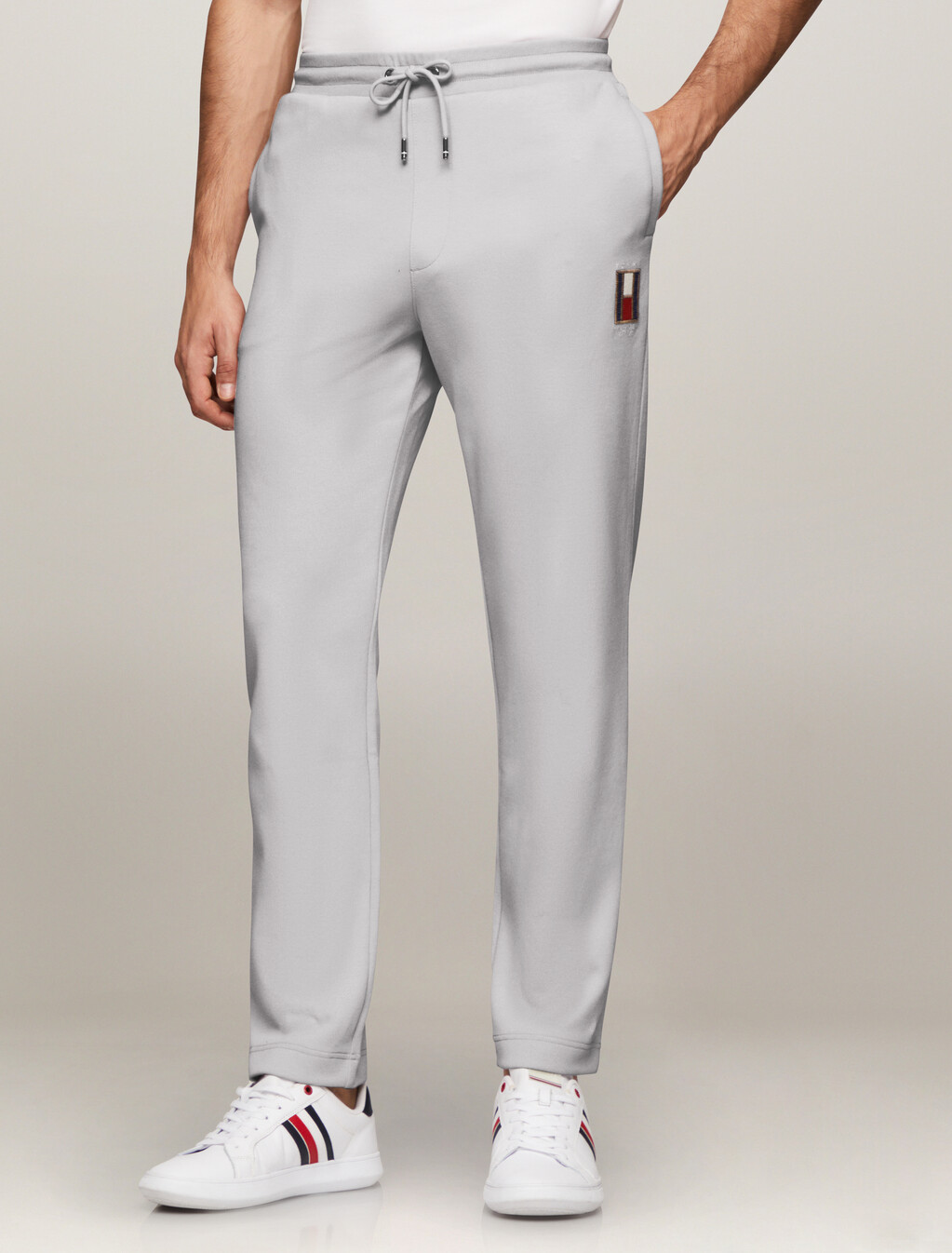 Vertical Flag UPF Sweatpants, October Grey, hi-res