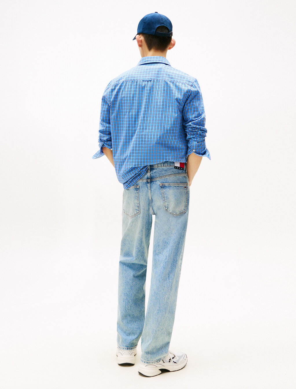 OTS RGLR STR CBF RWBDnm Md Lght Bl, Denim Mid Light Blue, hi-res