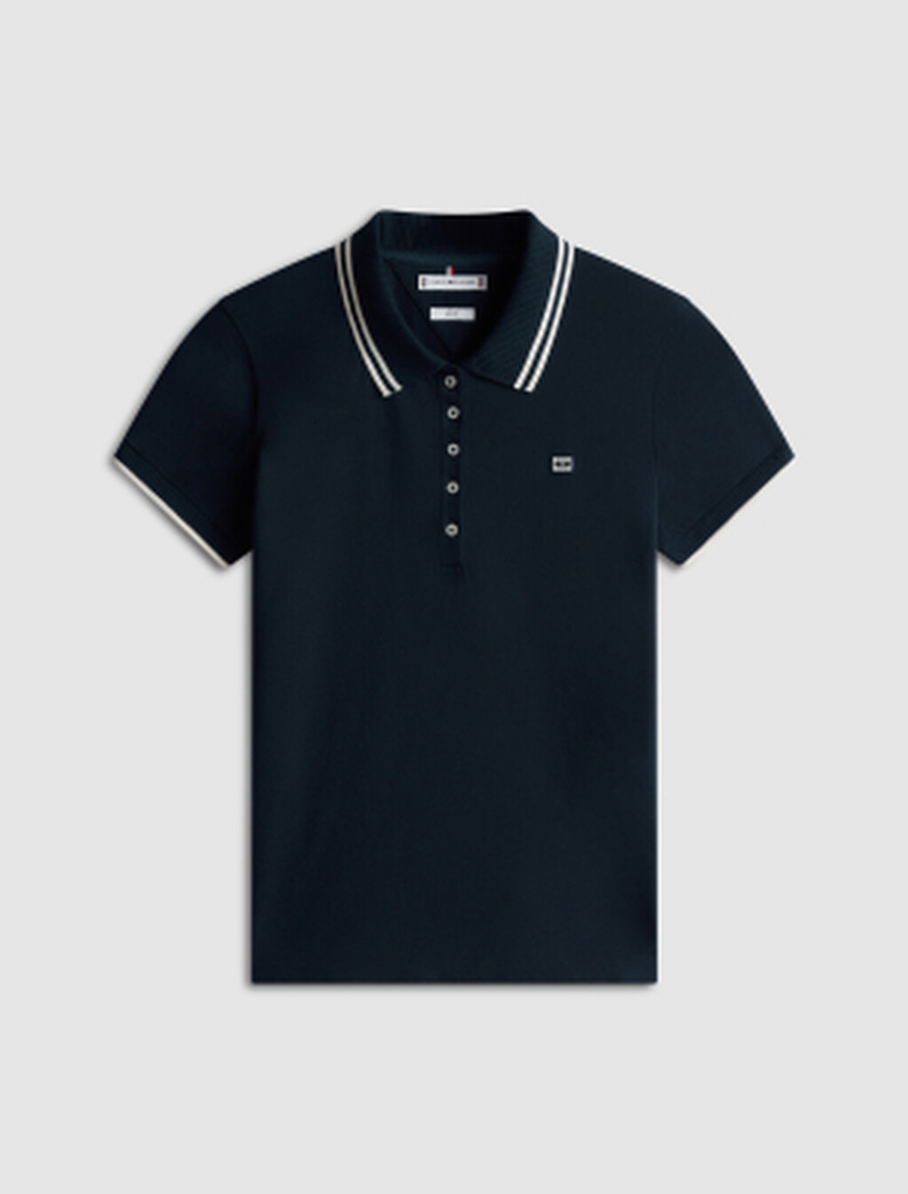 亞洲版修身 Polo 衫, Dark Night Navy, hi-res