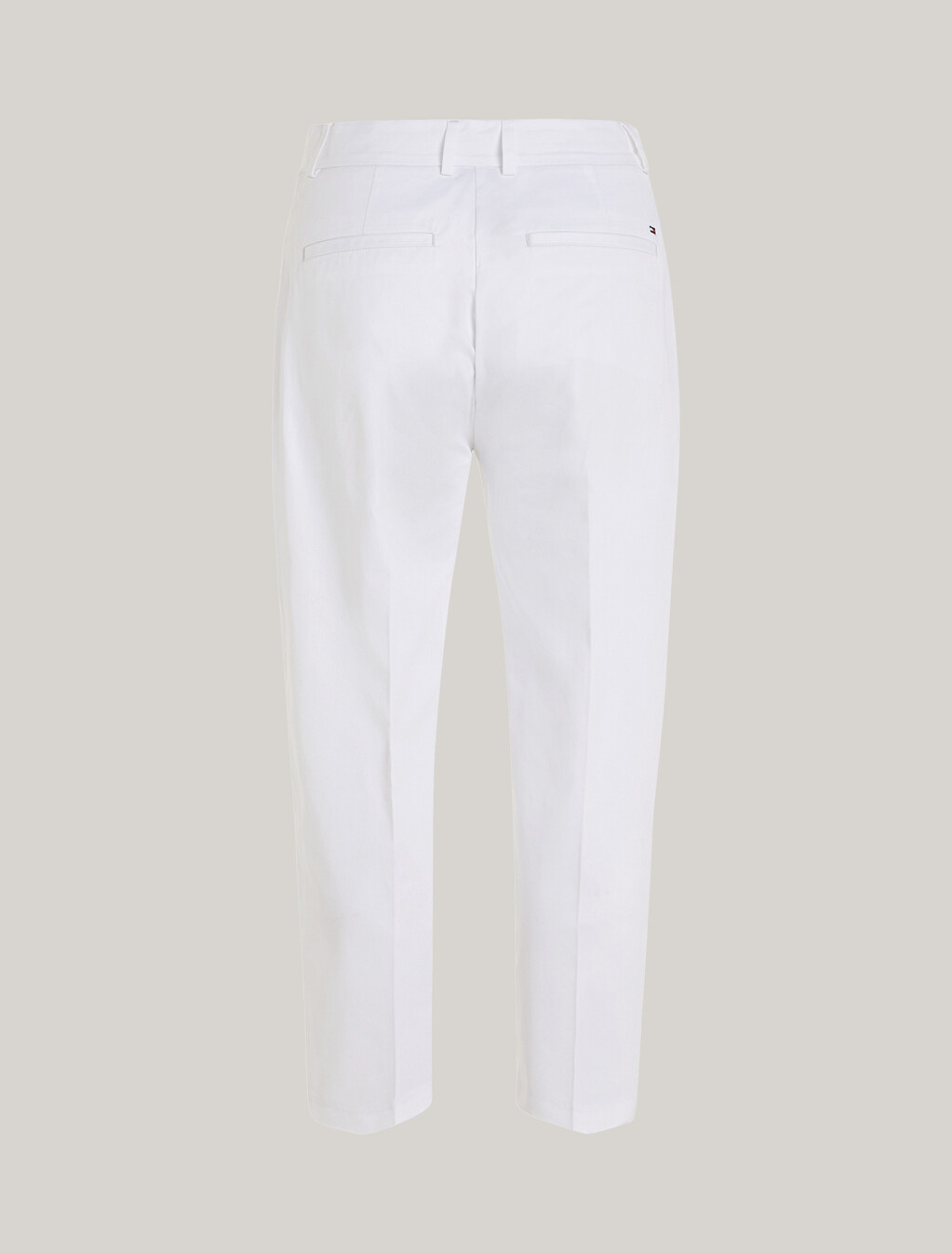 Cropped Straight Chinos, Th Optic White, hi-res