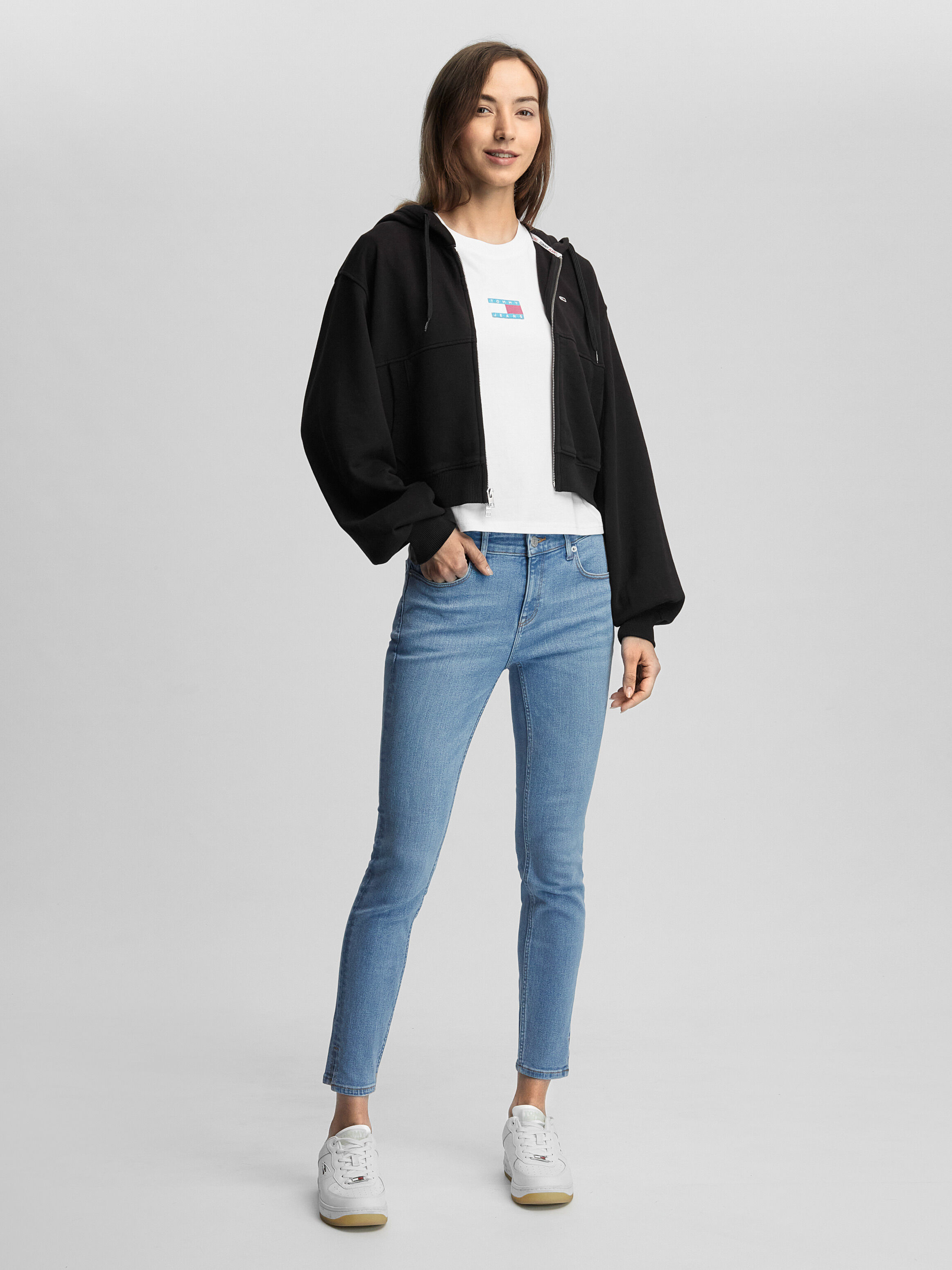 Shape Skinny Slit Ankle Jeans Tommy Hilfiger Hong Kong