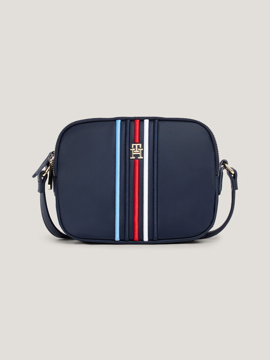 Small Multicolour Stripe Crossover Bag