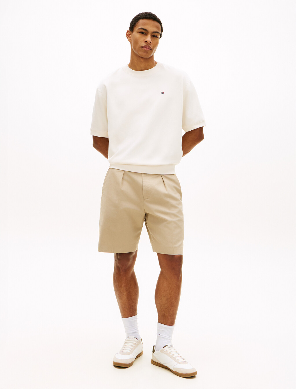 雙面針織衛衣, Ivory Petal, hi-res