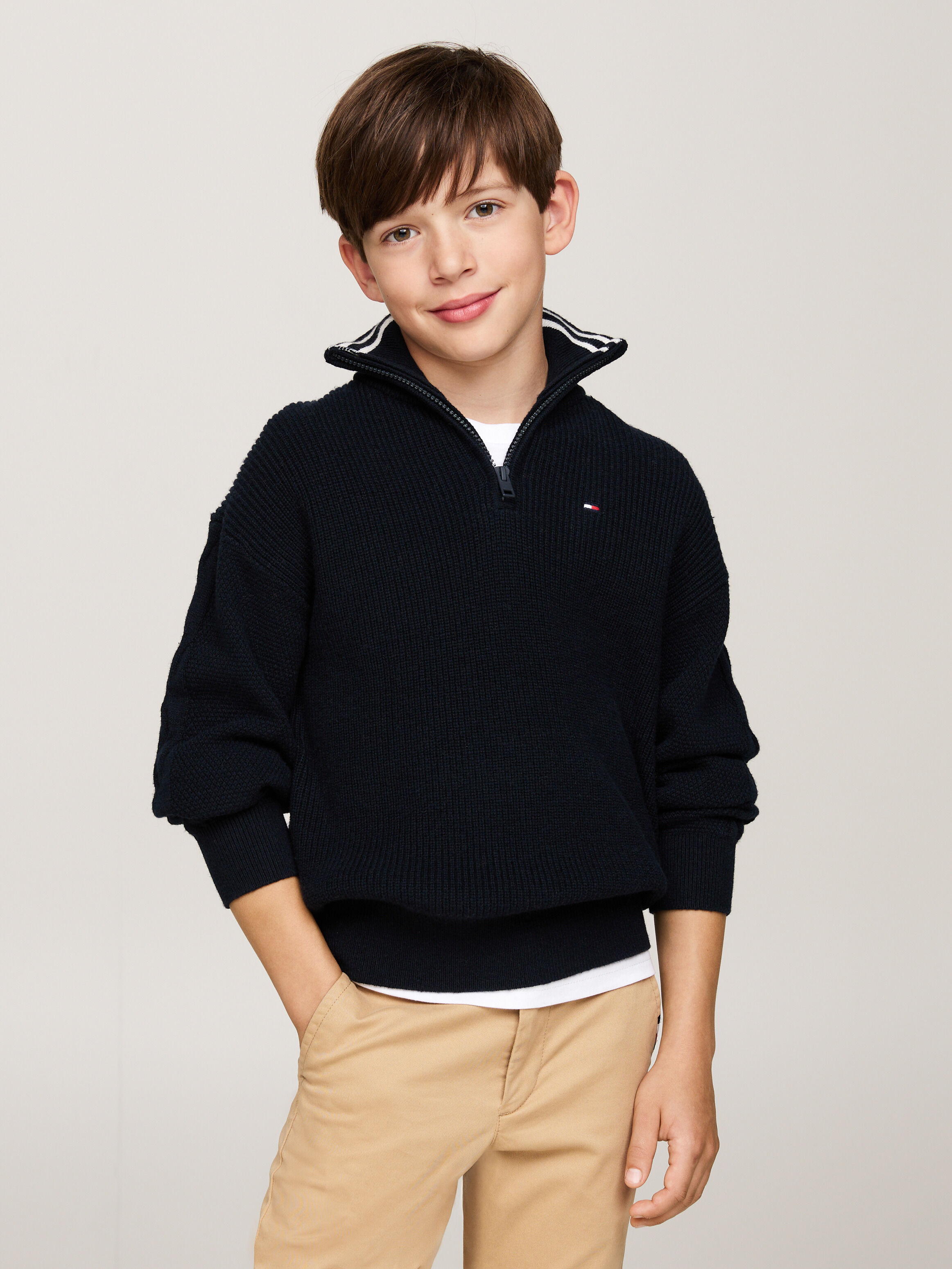 Tommy hilfiger boys sweater discount