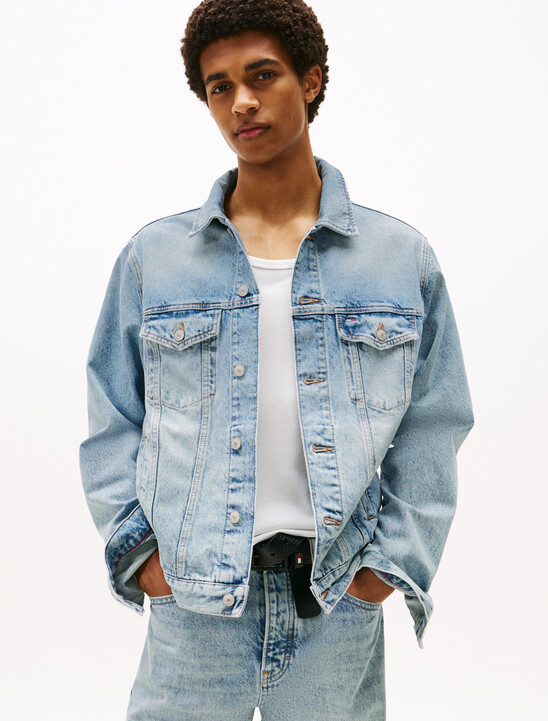 Tommy 旗幟牛仔外套