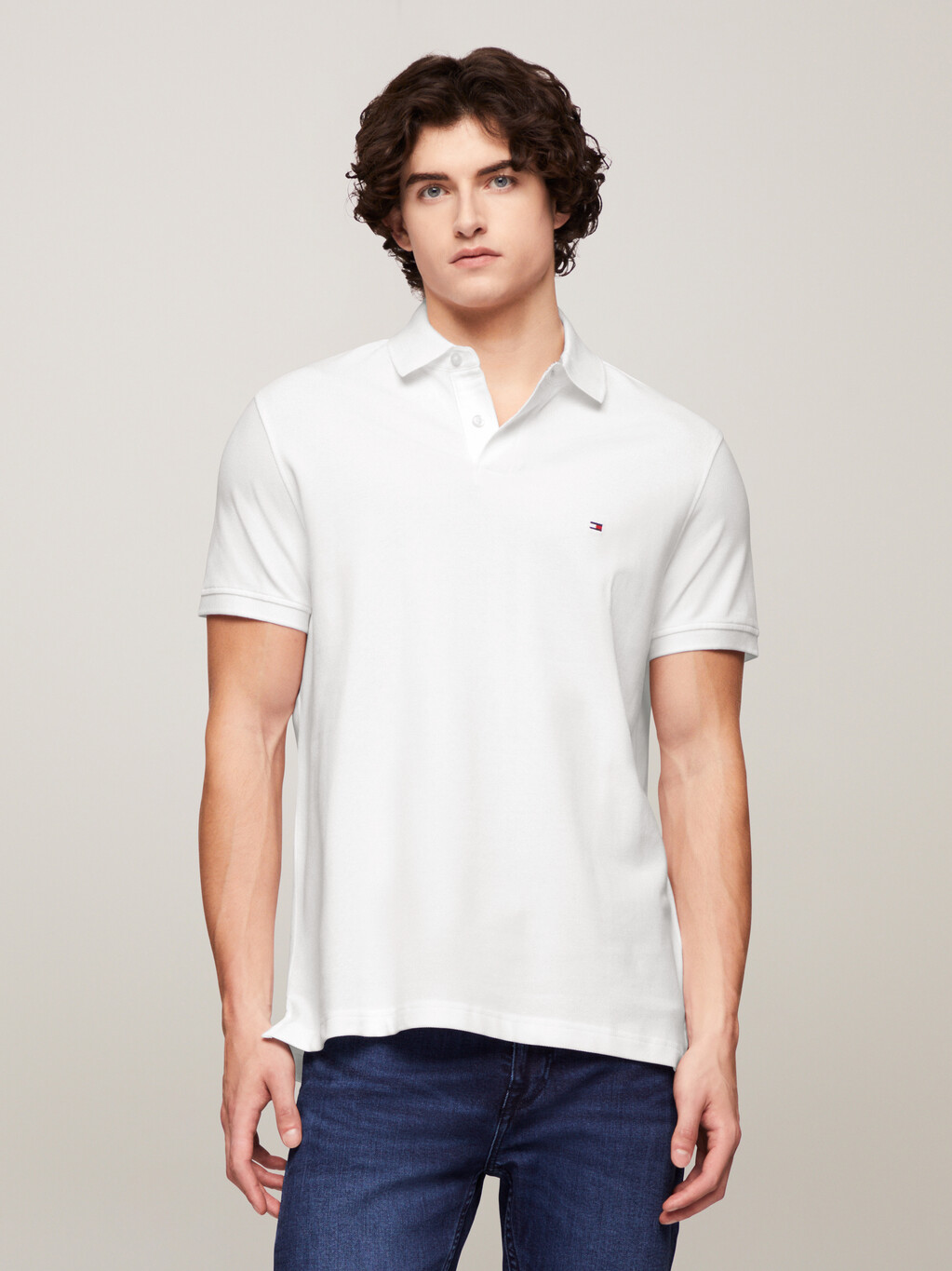 1985 Collection Regular Fit Polo, White, hi-res