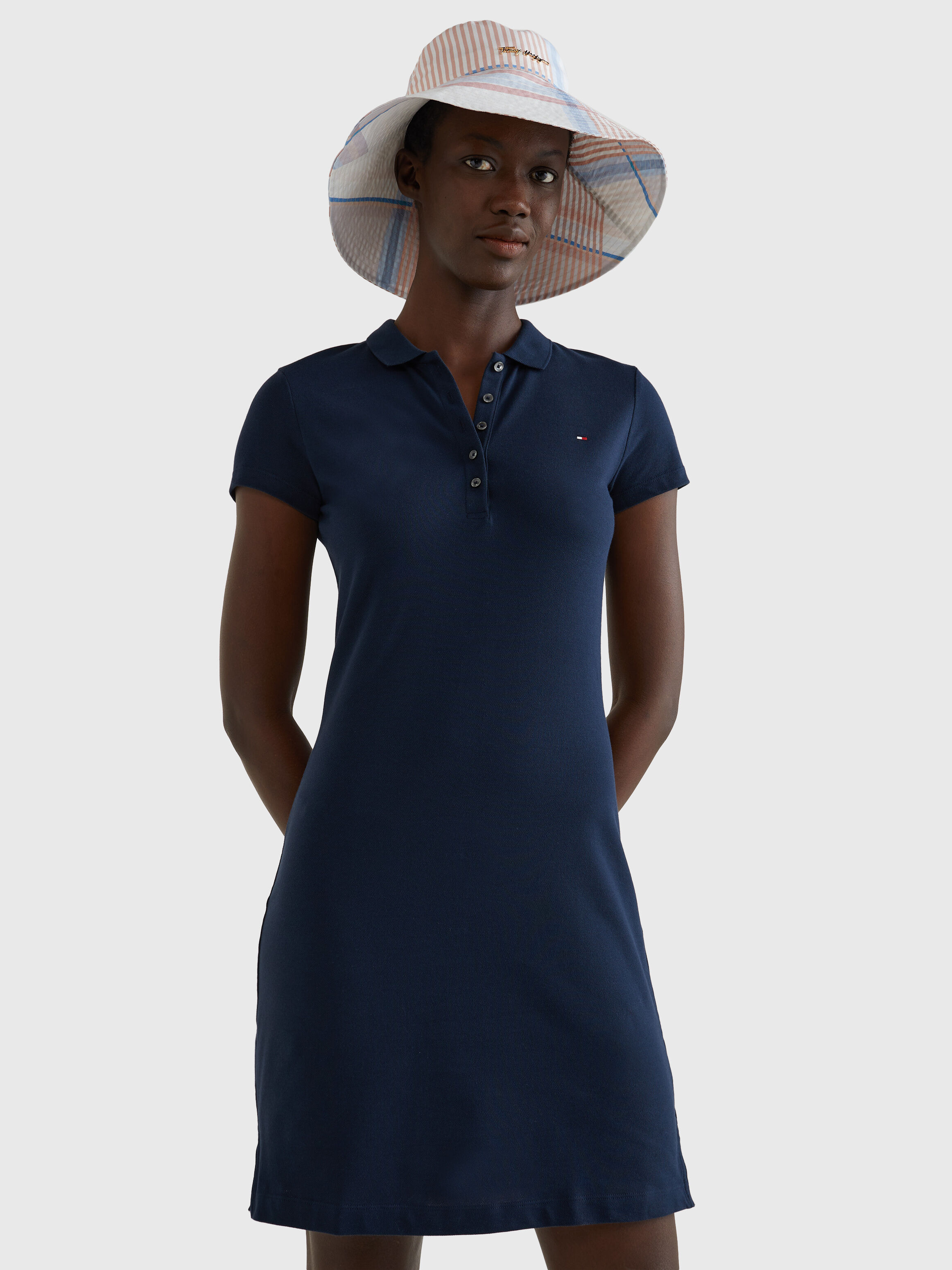Tommy hilfiger slim polo dress store