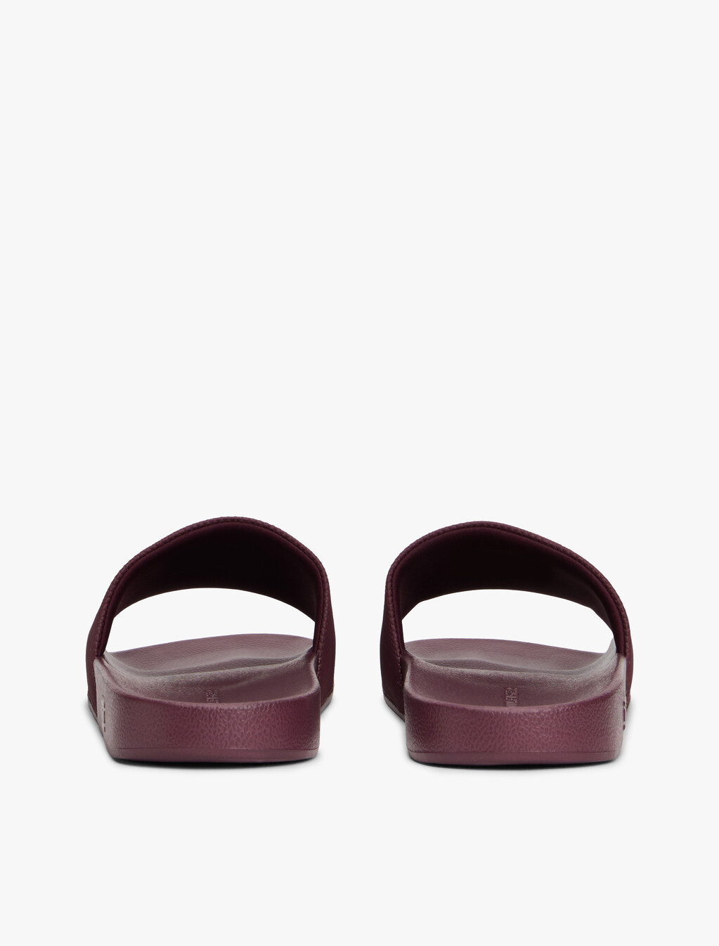 紋理泳池拖鞋, Deep Burgundy, hi-res