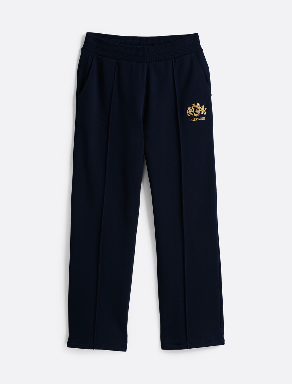 Logo Embroidery Straight Joggers, Dark Night Navy, hi-res