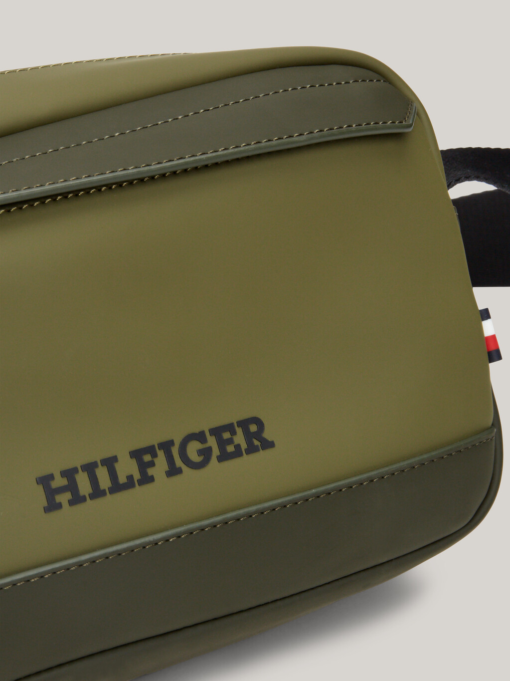 Hilfiger Monotype 標誌相機包, Utility Olive, hi-res