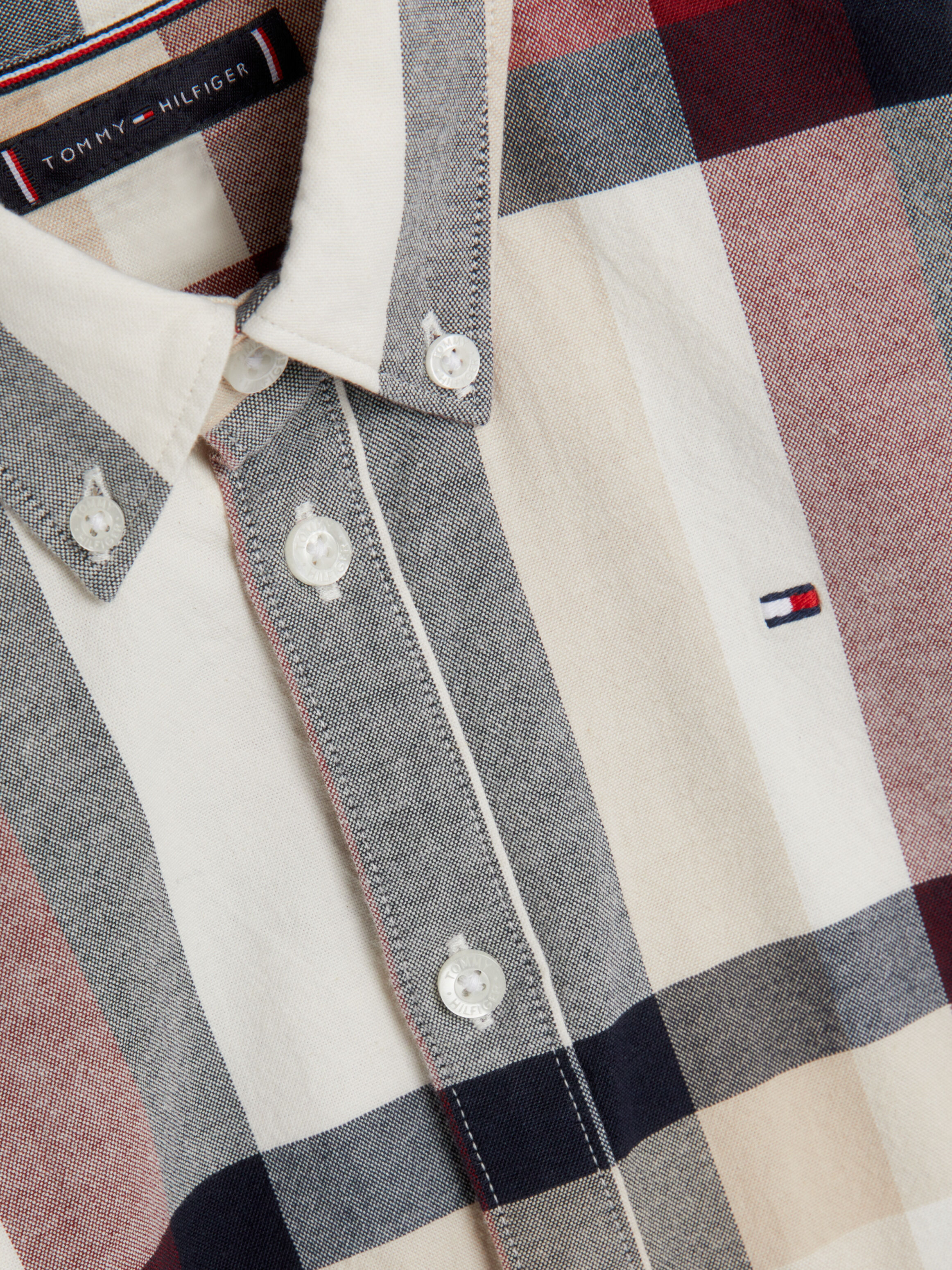 Tommy hilfiger striped shirt discount