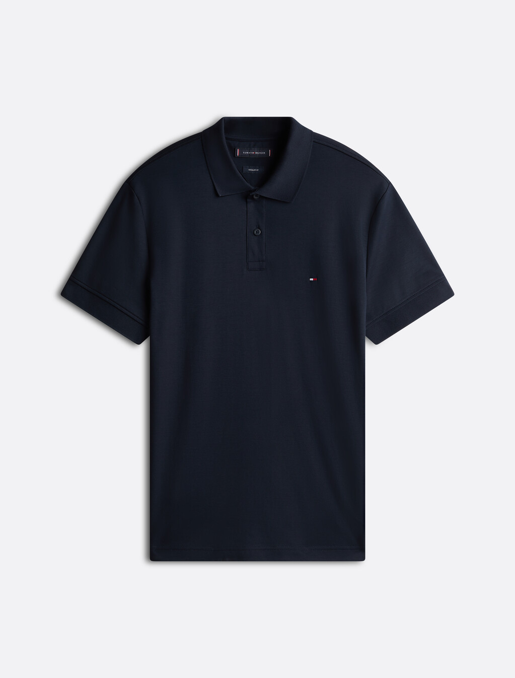 紋理感鈕襟 Polo 衫, Desert Sky, hi-res