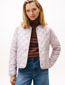 Lightweight Down Quilted Jacket, Lilac Dusk, hi-res