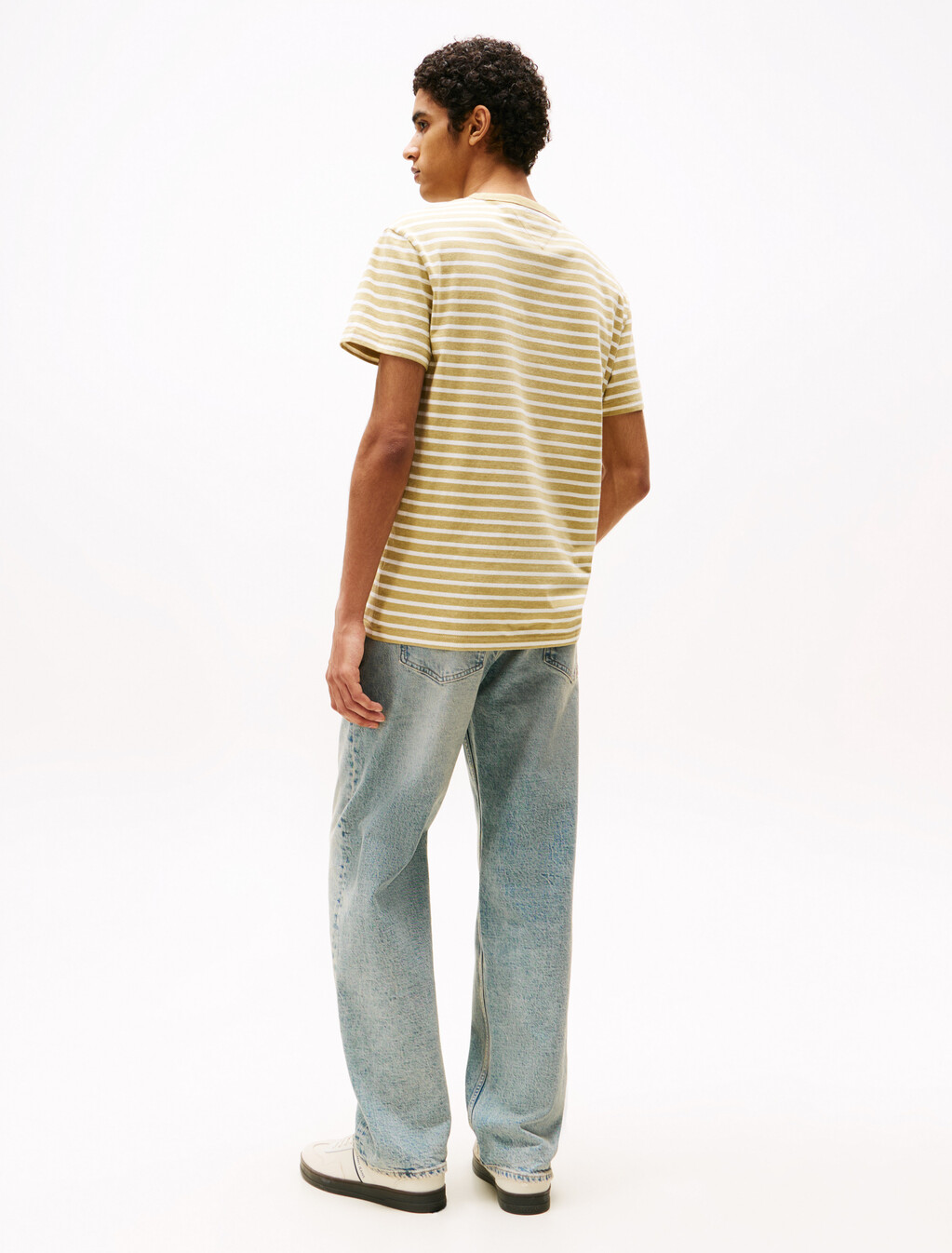 Breton Stripe T-Shirt, Relic Tan / Ecru, hi-res