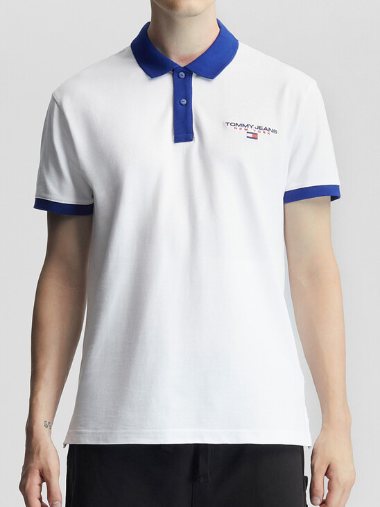 Classic Contrast Collar Polo