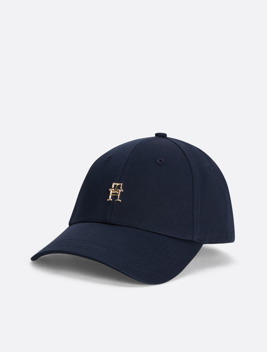 Chic Six Panel Baseball Cap, Space Blue, hi-res