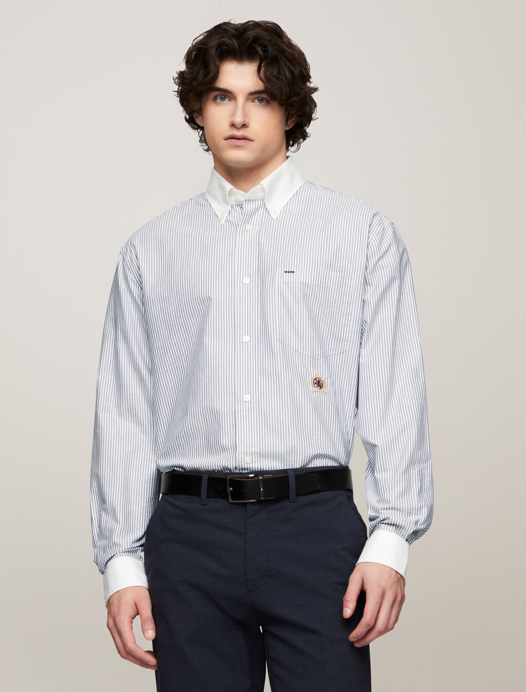 Archive Ithaca Stripe Shirt, Blue Stripe, hi-res