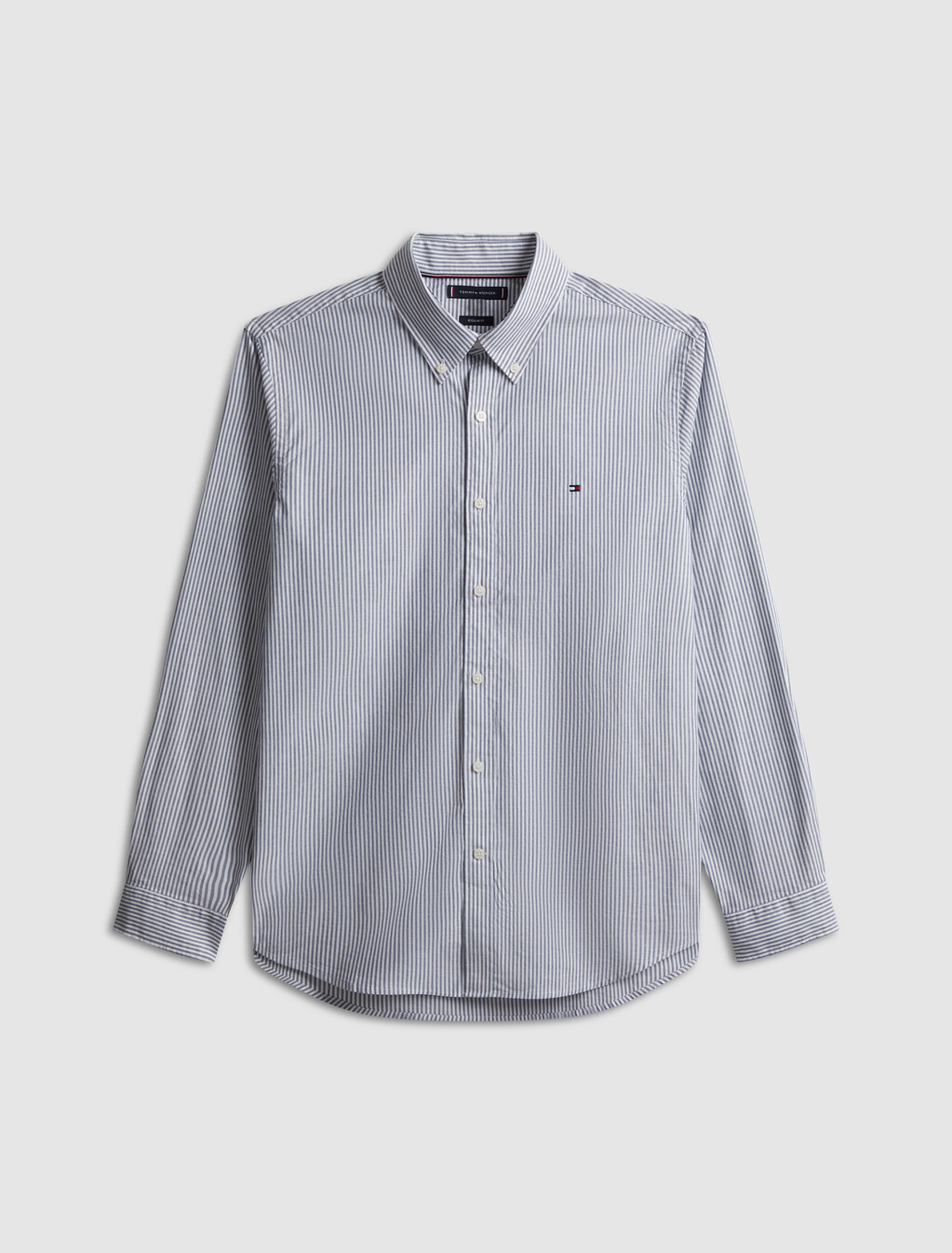 Oxford Stripe Long Sleeve Shirt, Desert Sky / Stripes, hi-res