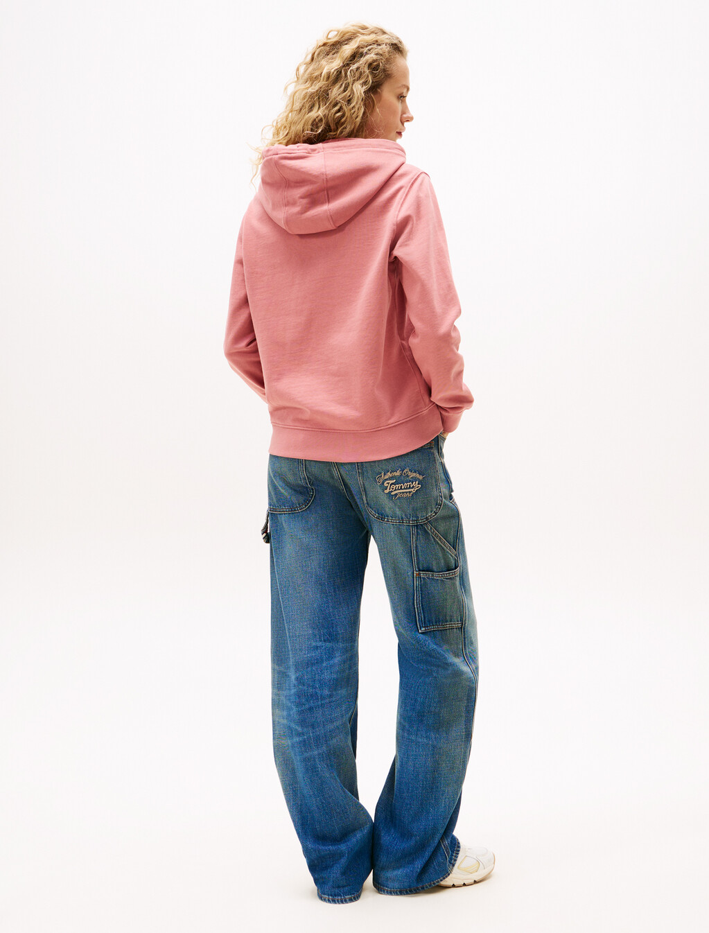 Essential 標誌連帽衛衣, Tahiti Berry, hi-res