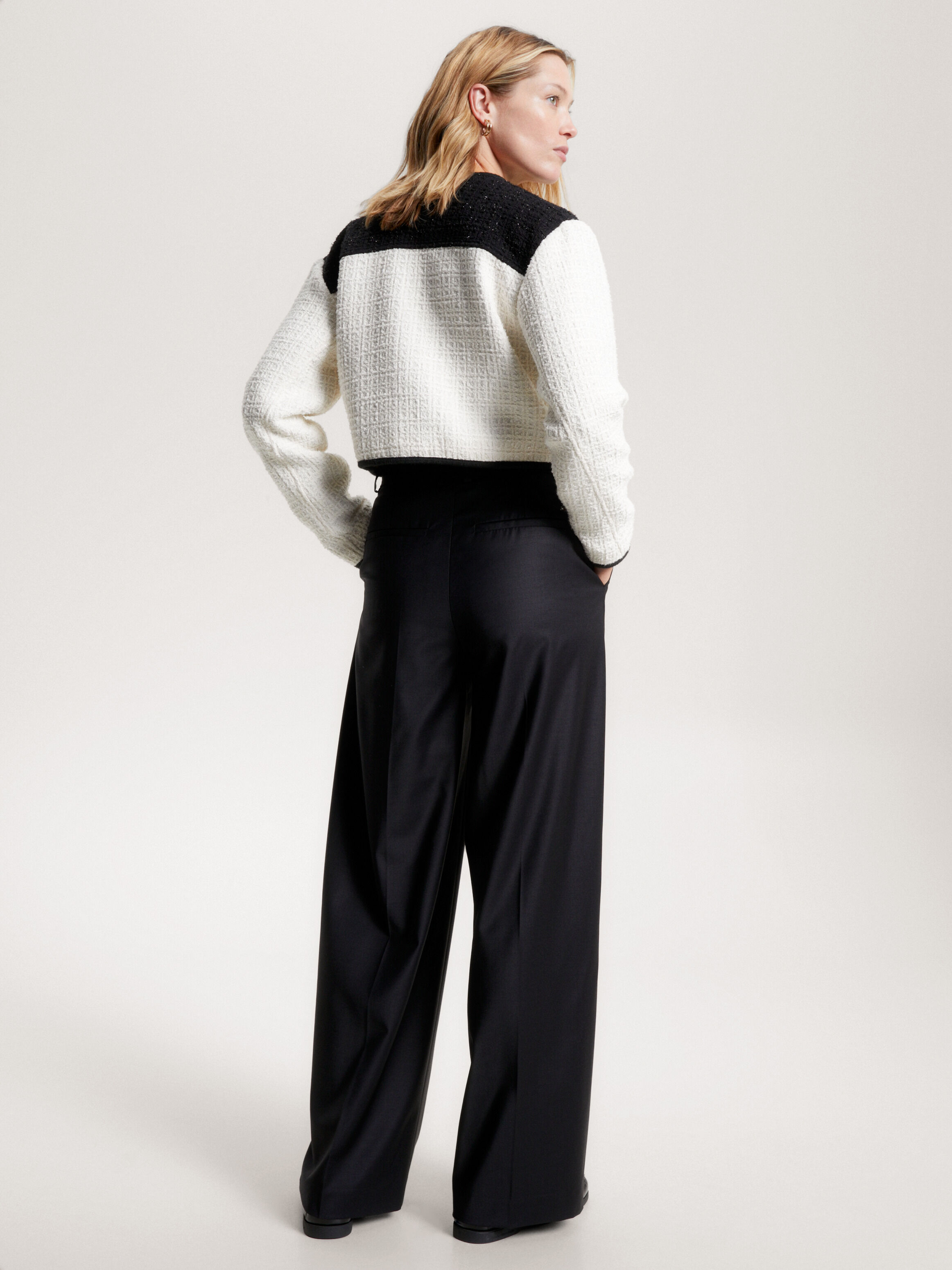 Tommy hilfiger black pants on sale