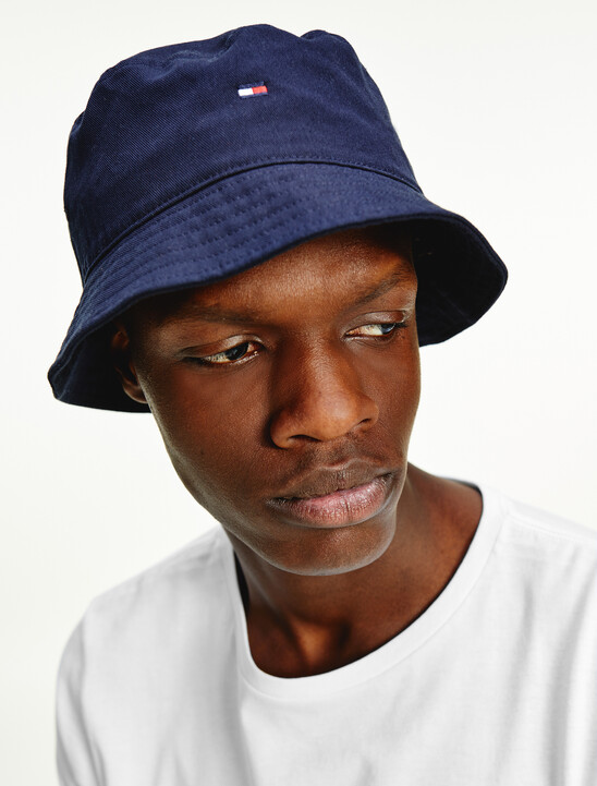 Pure Organic Cotton Flag Bucket Hat, Desert Sky Pure Organic Cotton Flag Bucket Hat