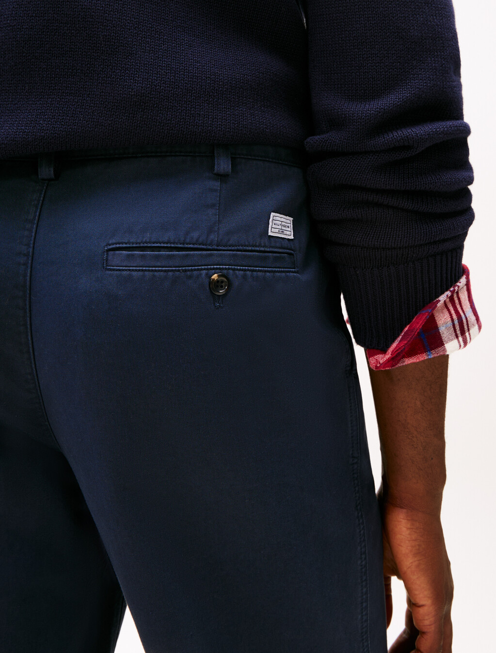 Murray Modern Heritage 棉質斜紋長褲, Dark Night Navy, hi-res