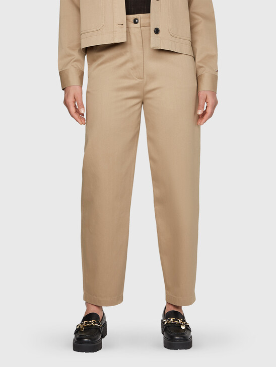 Relaxed Fit Balloon Chinos