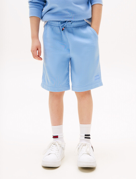 Tonal Flag Embroidery Short